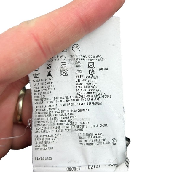 Miu Miu Black Italian Denim Distressed High Waisted Shorts 4 - Picture 6 of 6